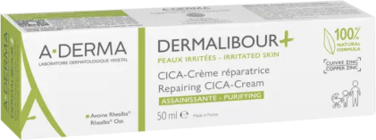 A-DERMA Dermalibour+ Creme Reparador Purificante CICA 50ml