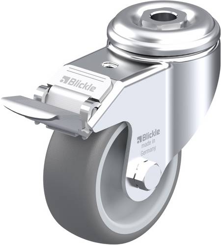 Blickle 575175 LKRA-TPA 80G-FI Lenkrolle mit Feststeller Rad-Durchmesser: 80mm Tragfähigkeit (max.): 100kg 1St.