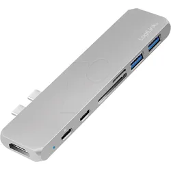 LOGILINK UA0302 - Dockingstation/PortReplicator, USB 3.2 2x2 Type C