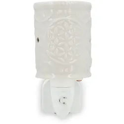 Candle Brothers Elektrische Duftlampe Keramik Weiß Weiß