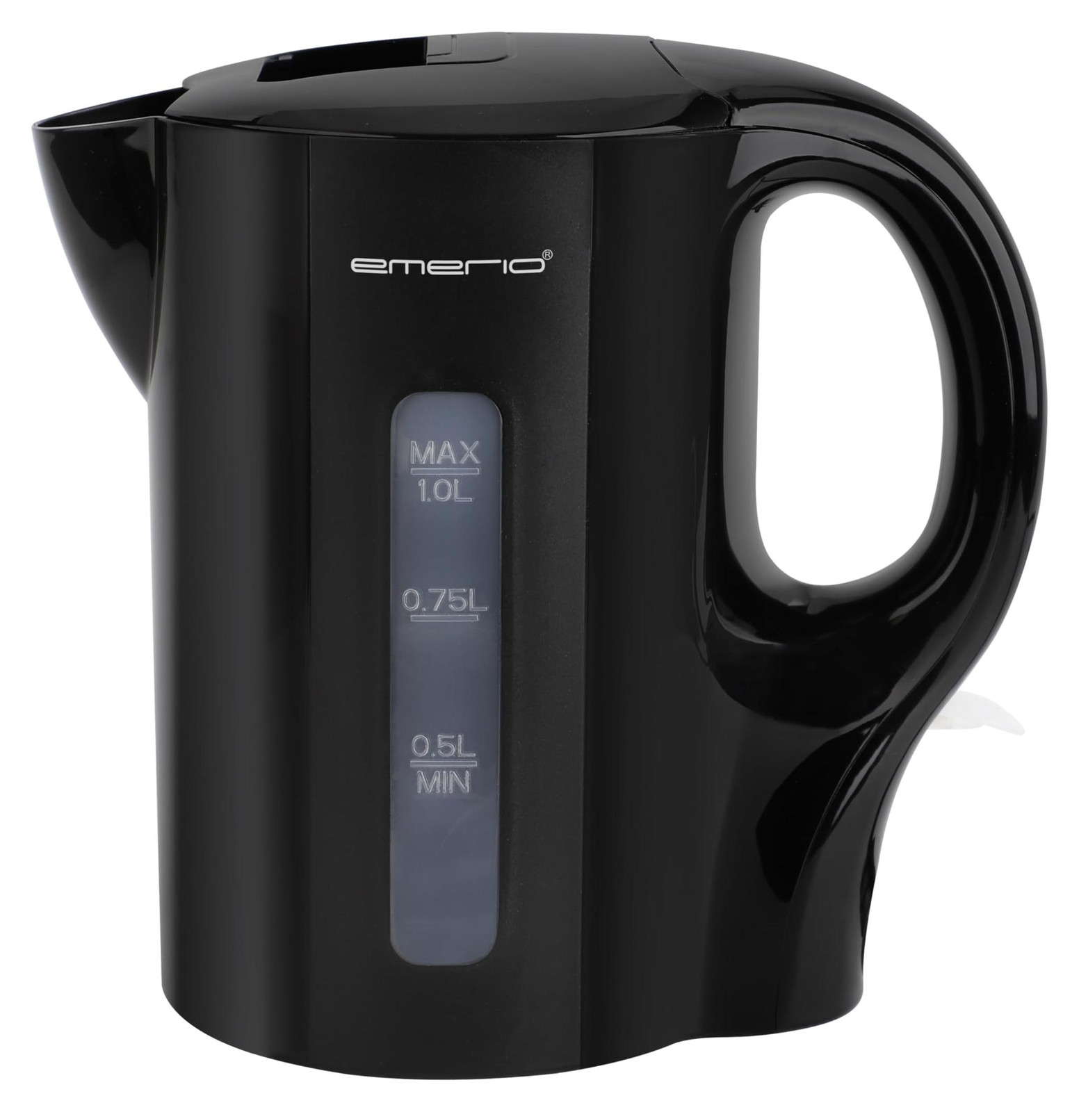 Emerio WK-133947 waterkoker, 1 liter, zwart