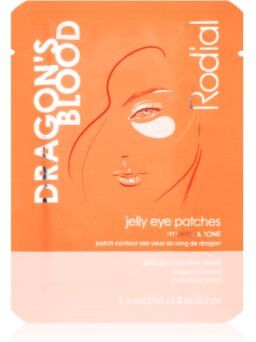 Rodial Dragon's Blood Jelly Eye Patches máscara hidrogel ao redor dos olhos para hidratação de pele e com efeito lifting 1 un.. Dragon's Blood Jelly Eye Patches