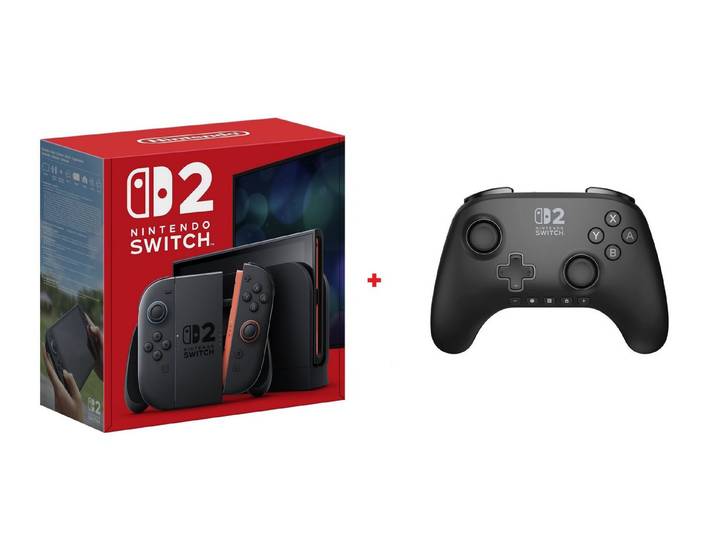 Nintendo Switch 2 Switch 2 Konsole + PowerA Wireless Controller (Bundle)