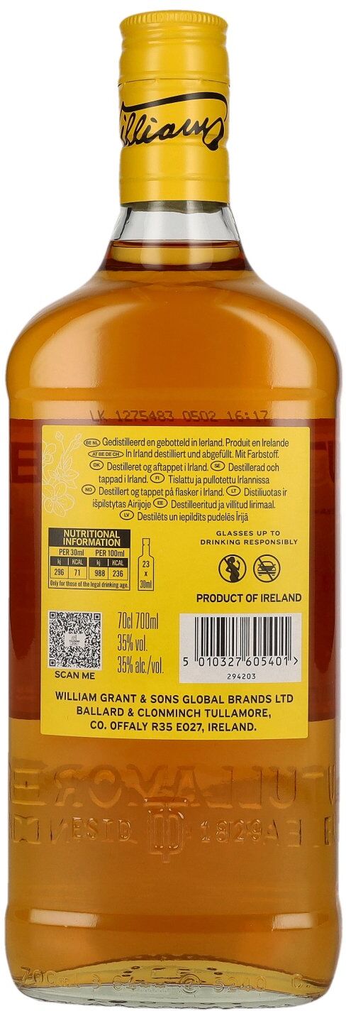 Tullamore Dew Tullamore D.E.W. Honey Liqueur 35% Vol. 0,7l