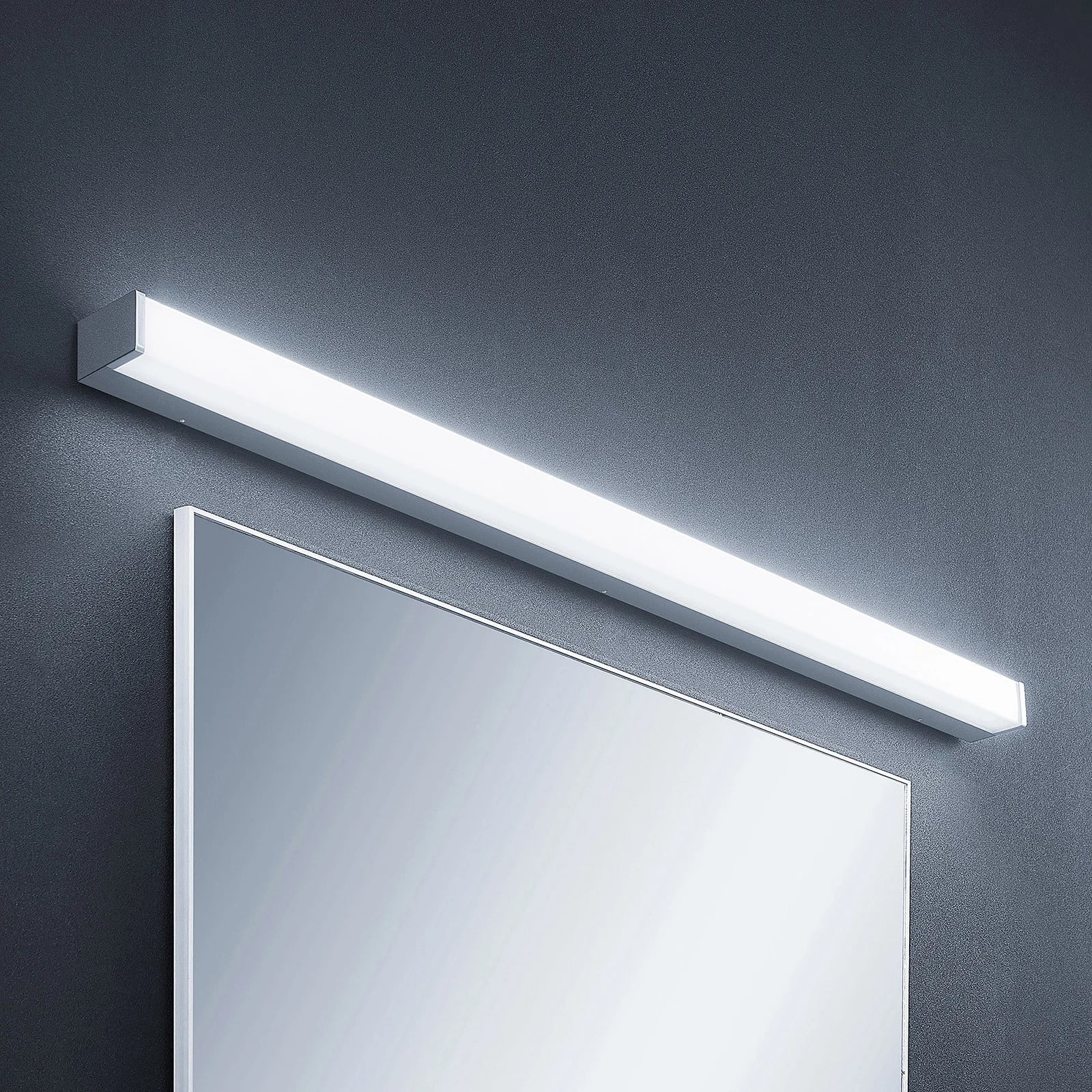 Lindby Klea LED Wandlamp Chroom/Zilver - Modern - Badkamer