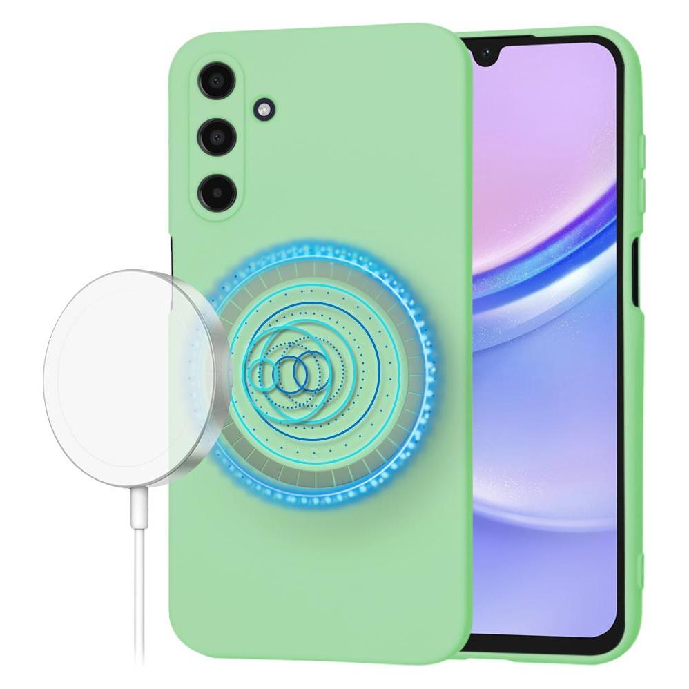 Techsuit - SoftFlex MagSafe - Samsung Galaxy A15 4G / A15 5G - Mint Green (Samsung Galaxy A15 5G) (56363623)