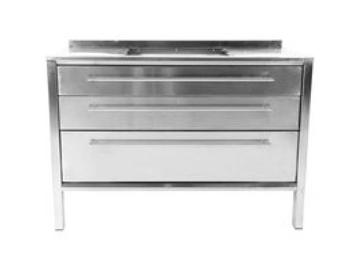 Table Encastrable Pour Plaque De Cuisson Avec Tiroirs 2cx5 De Dietrich
