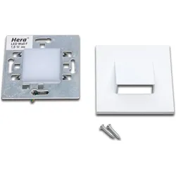 Hera, Deckenleuchte, LED Wall Down 1,8W w LED Wandeinbauleuchte,Inhalt:1Stück LEDWALLDOWN18WW (90 lm)
