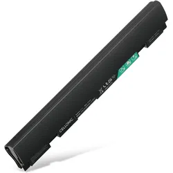 Cellonic Akku für ASUS Eee PC X101, R11CX, X101CH, X101H (2200 mAh), Notebook Akku, Schwarz