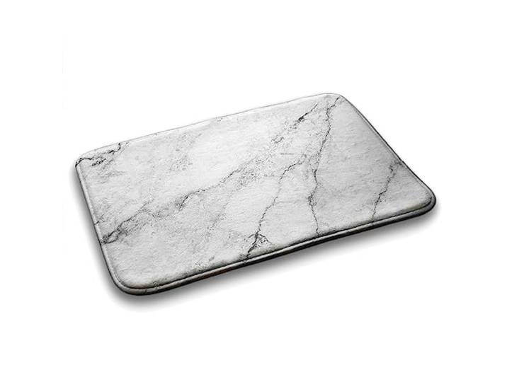 Tulup 90x60 cm rutschfest Weich Matte Badezimmermatte Schlafzimmer Rechteckig Dekoration Teppich Badezimmerteppich - Weiss