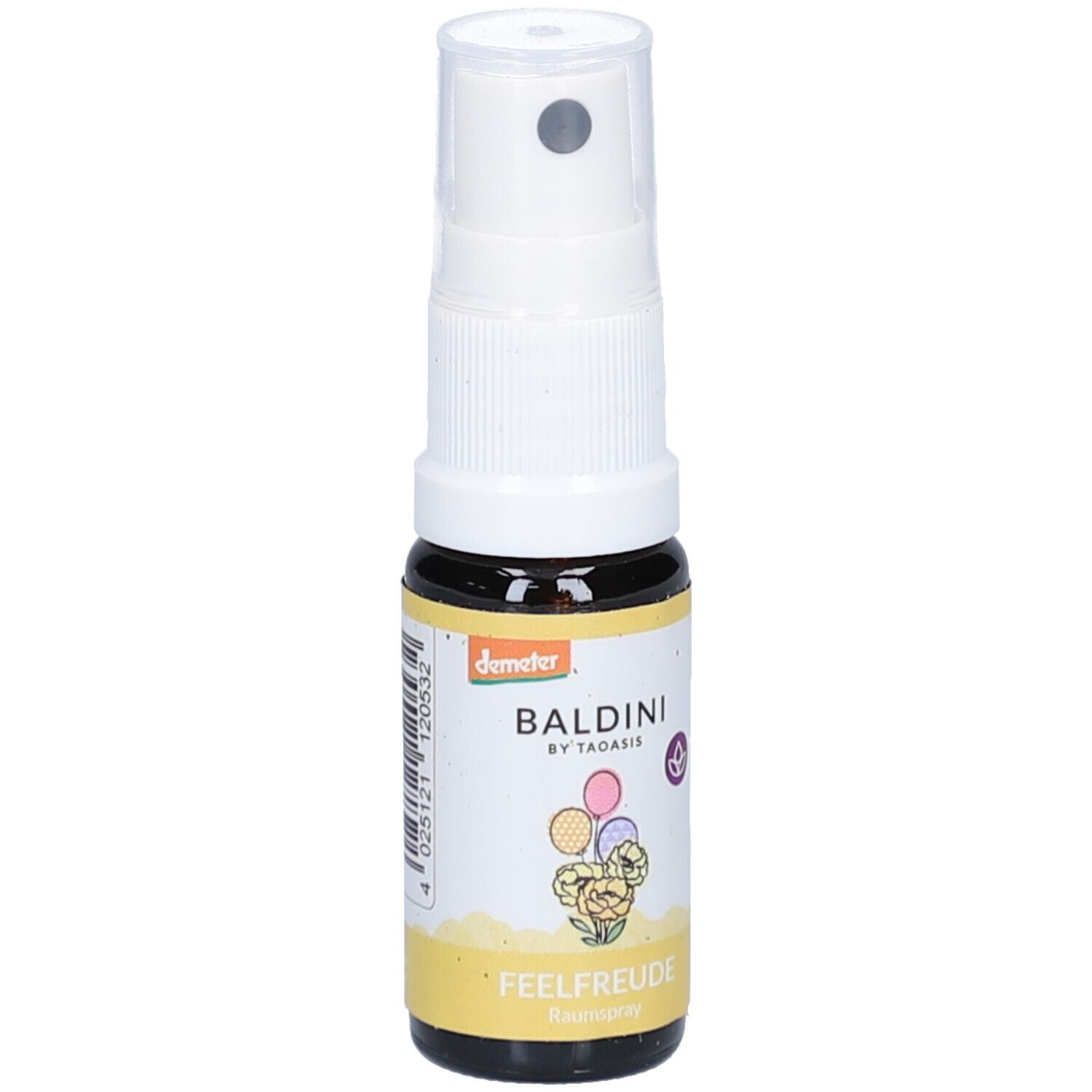 Baldini Feelfreude Raumspray mini demeter 10 ml Spray
