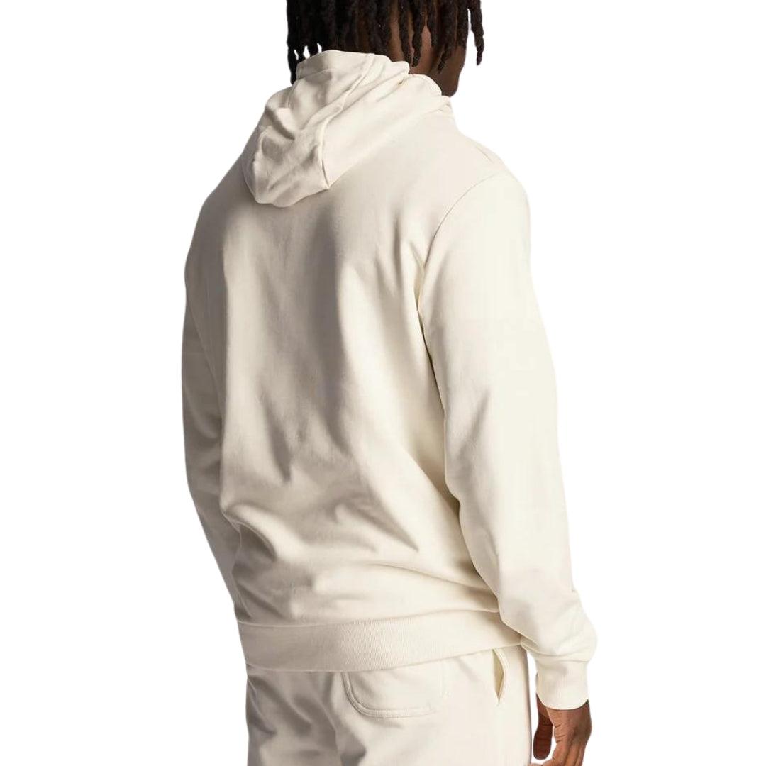 Lyle & Scott Club embleem krijt hoodie