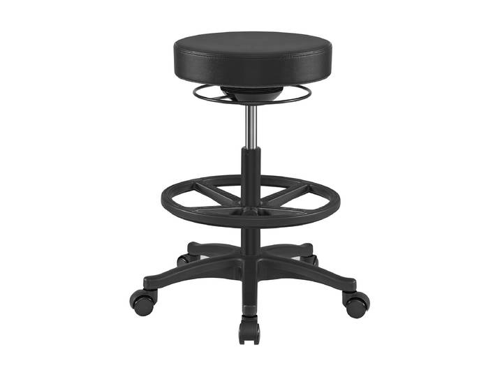 Arbeitshocker SONGMICS 81 cm , schwarz (bunt), Hocker, Arbeitshocker