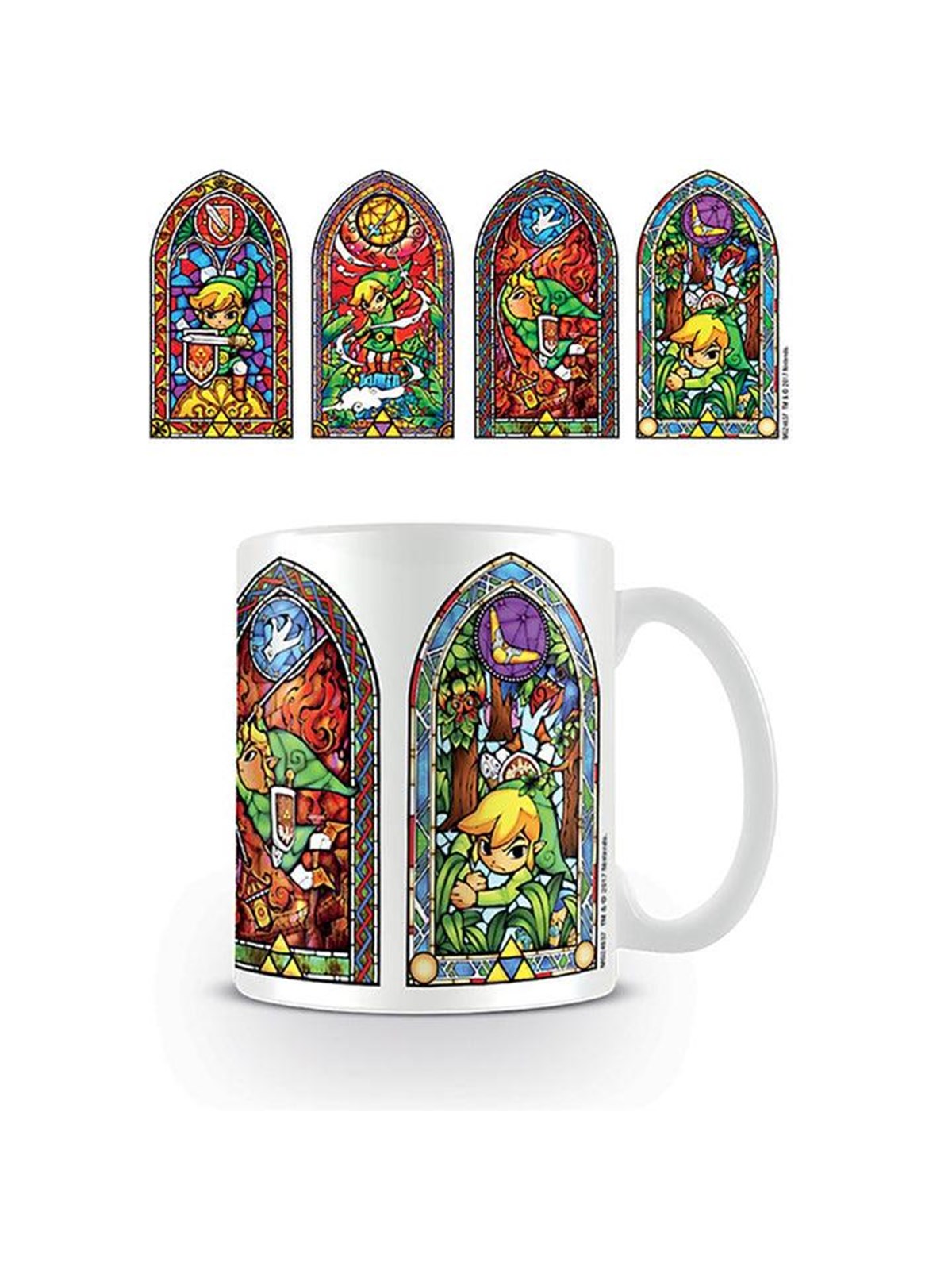 Pyramid The Legend Of Zelda (Stained Glass)