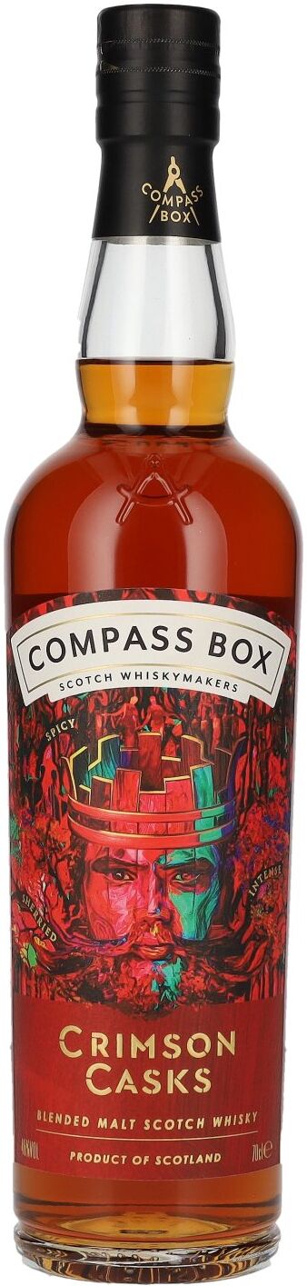 Compass Box CRIMSON CASKS Blended Scotch Whisky 46% Vol. 0,7l