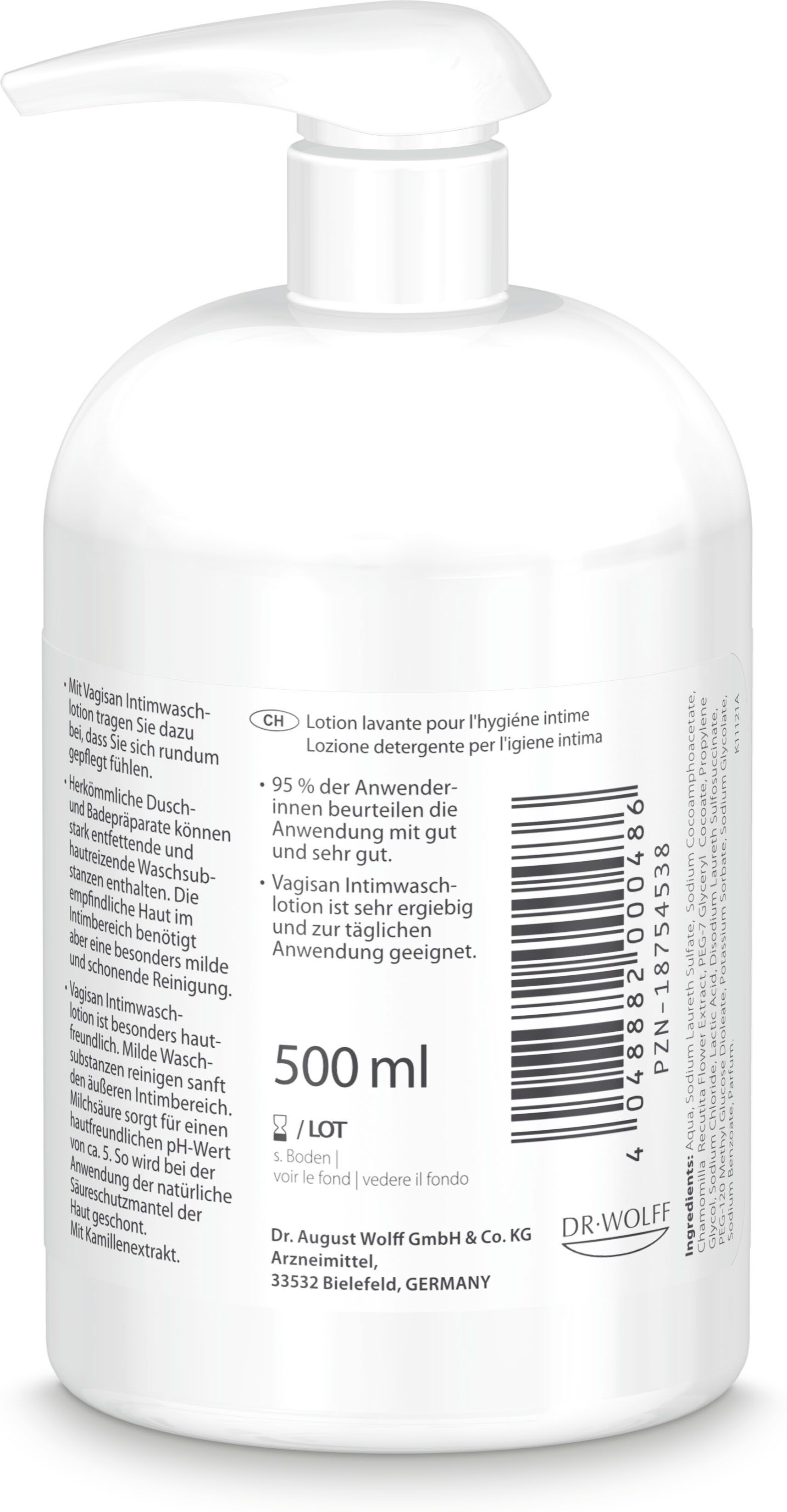 Vagisan Intimwaschlotion 500 ml Lotion