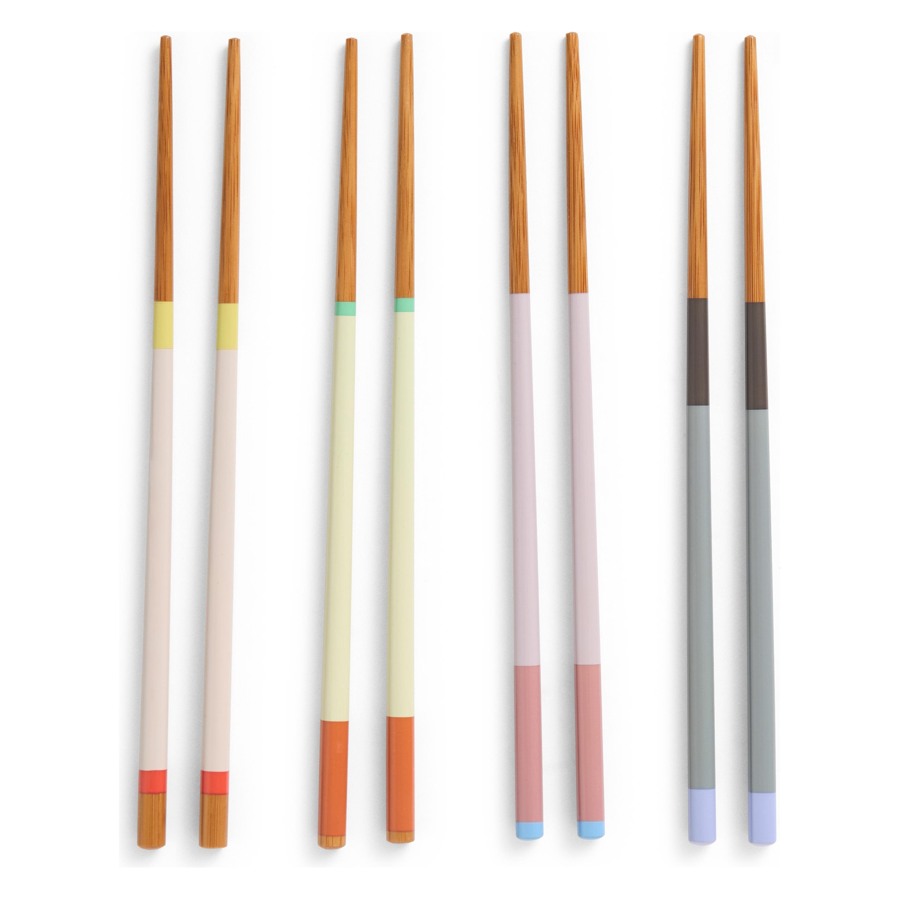 HAY - Colour Sticks - Pastell - 4er-Set (4 Stk., Besteck Set) (AB287-A908-AP79)