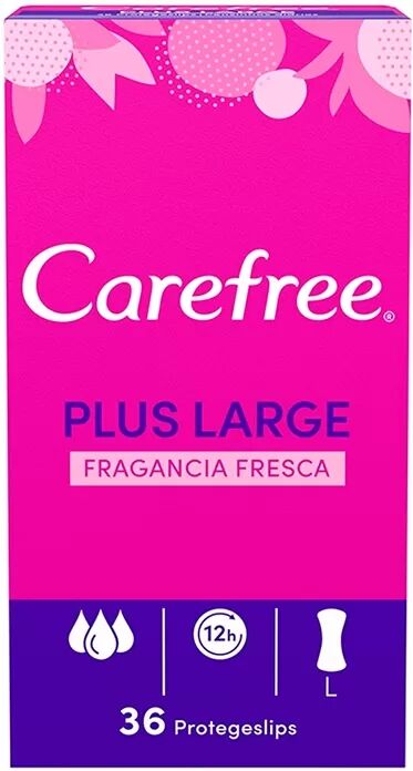 Carefree Plus Long Protectors Frischer Duft 40 Einheiten