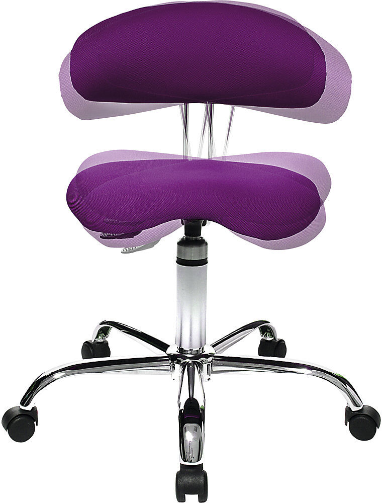 Hocker SITNESS 40, 3-dimensional beweglich, lila Topstar