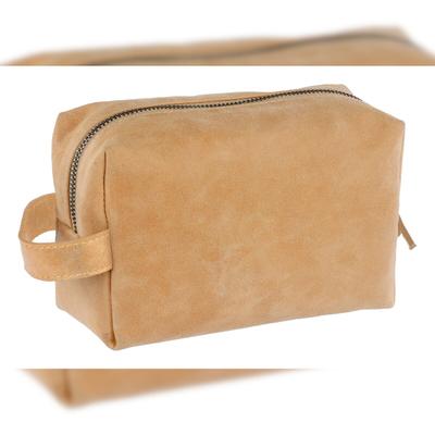 Clairefontaine 2x Terracotta, Mehrzweck-Schlampermäppchen aus Leder 18x11x7 cm - 116081C