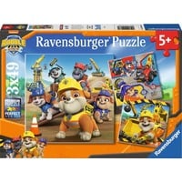 Kinderpuzzle Rubble & Crew Arbeitsfahrzeuge 3x 49 Teile