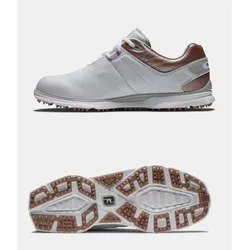 FootJoy Pro|SL Golfschuhe - Damen - White/Rose/Gold (98140) US 7,5 (EU 38,5) D