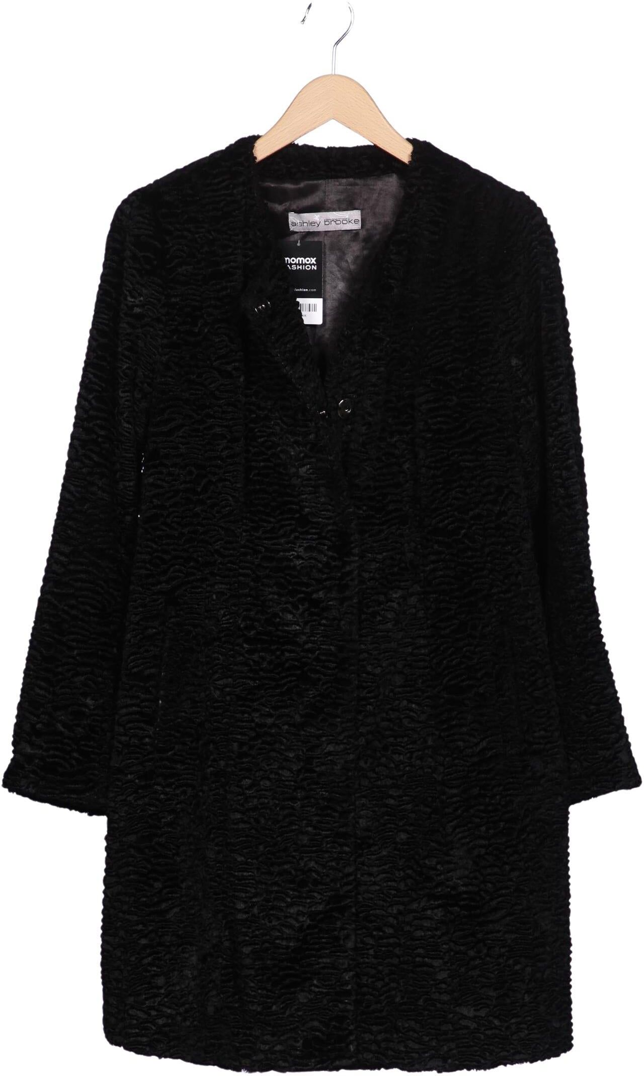 Ashley Brooke Damen Mantel, Schwarz, Gr. M, kein / Etikett - Second Hand