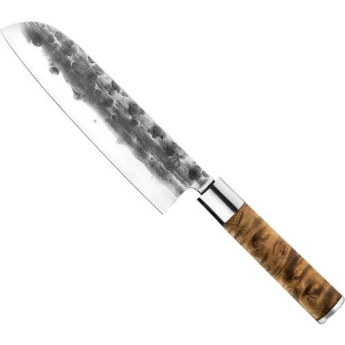 Forged Santoku mes met VG10 staal, 18 cm