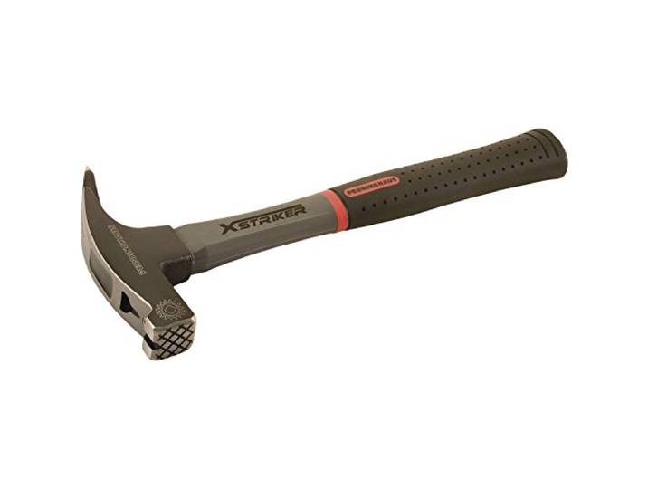 Peddinghaus Veiligheidshamer zwart 600 g glasvezel steel nagelhouder