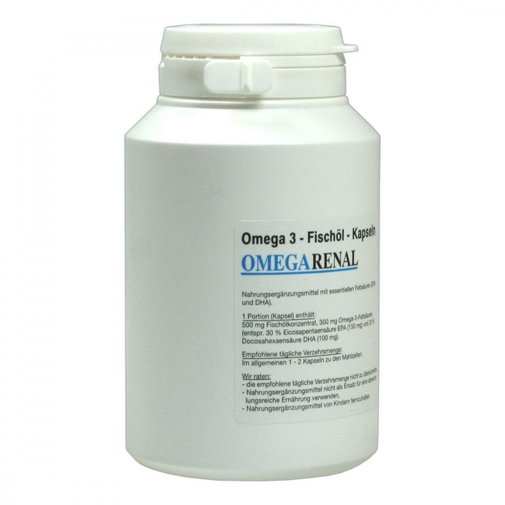 BITTERMEDIZIN Arzneimittel-Vertriebs GmbH Omegarenal Kapseln 00450298
