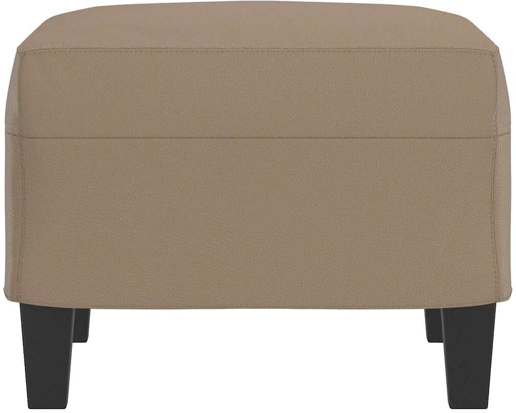 vidaXL Repose-pied Cappuccino 60x50x41 cm Similicuir