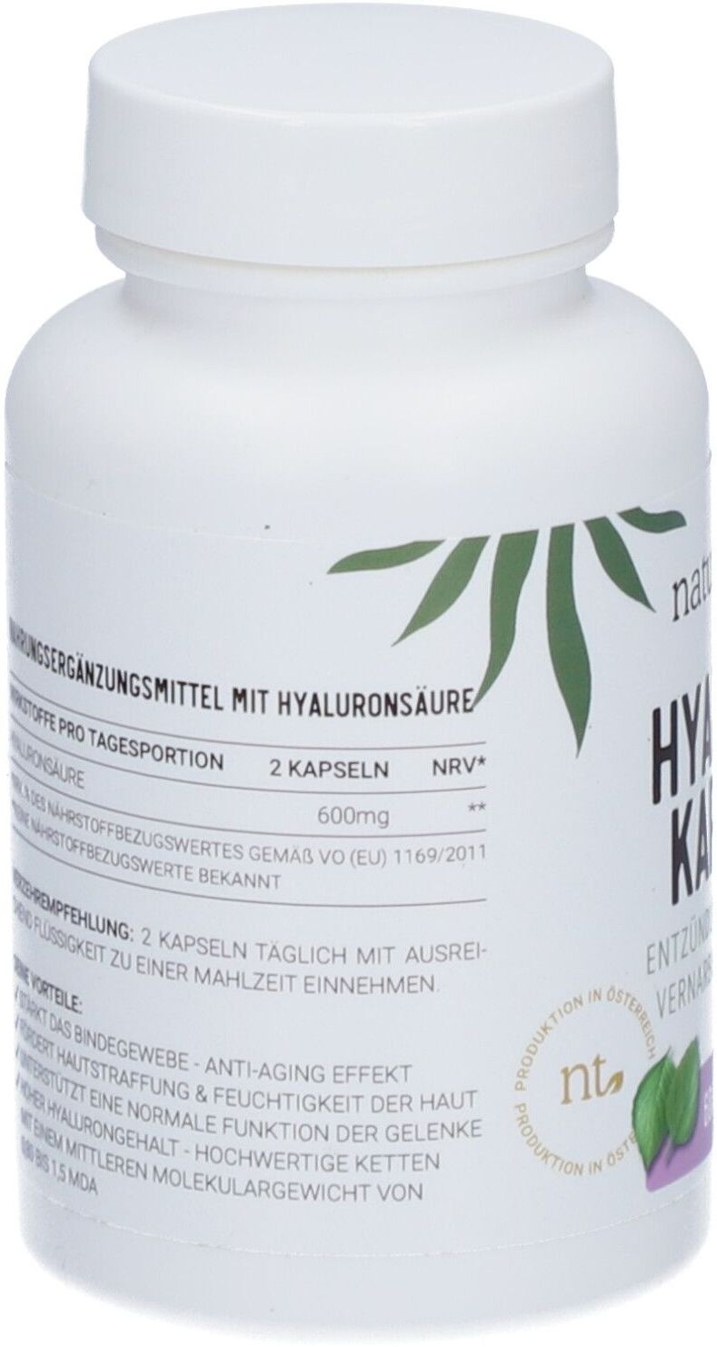 Naturtheke Hyaluron KPS NAT 60 St Kapseln