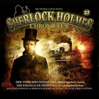 Der verschwundene Diplomat / Der Rheingauer Prinzenraub - Peter Jackob,Karsten Eichner, Audio, 4260507147844