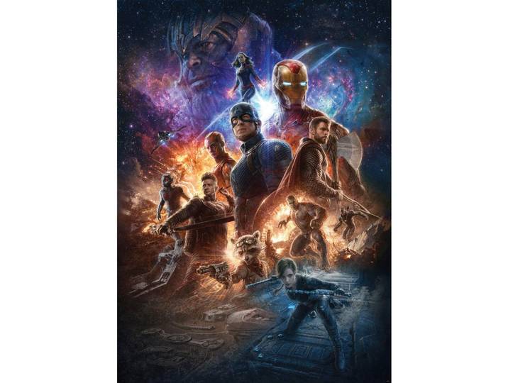 FOTOTAPETE AVENGERS BATTLE OF WORLDS
