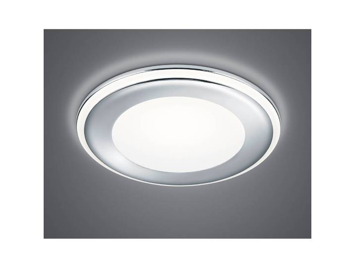 Spot encastrable Aura Ø 15cm Argenté/Argenté Matériau : Matière plastique LED non-remplaçables Module LED