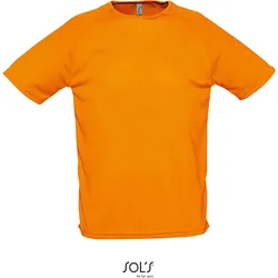 SOLS Herren Raglan Sport Shirt T-Shirt 11939 neon orange 3XL