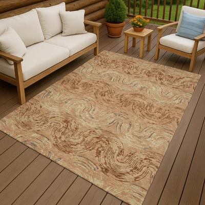 Addison Rugs Machine Washable Indoor/ Outdoor Modern Ari Chantille Rug