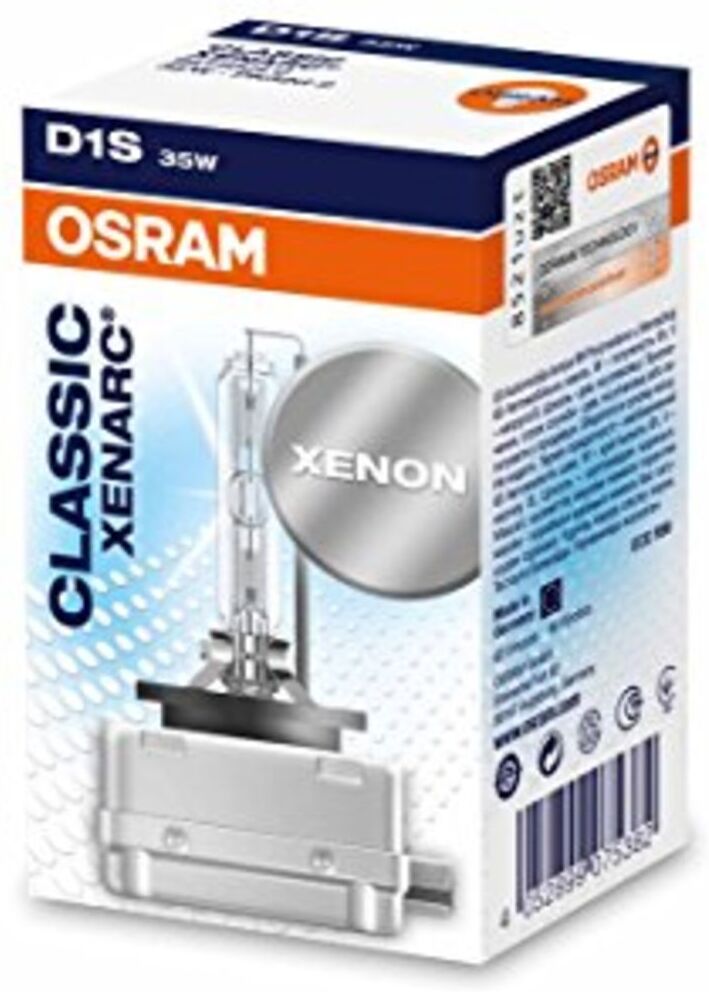 Ams-Osram Glühlampe Xenon OSRAM D1S Xenarc Classic 85V, 35W, 1 Stück