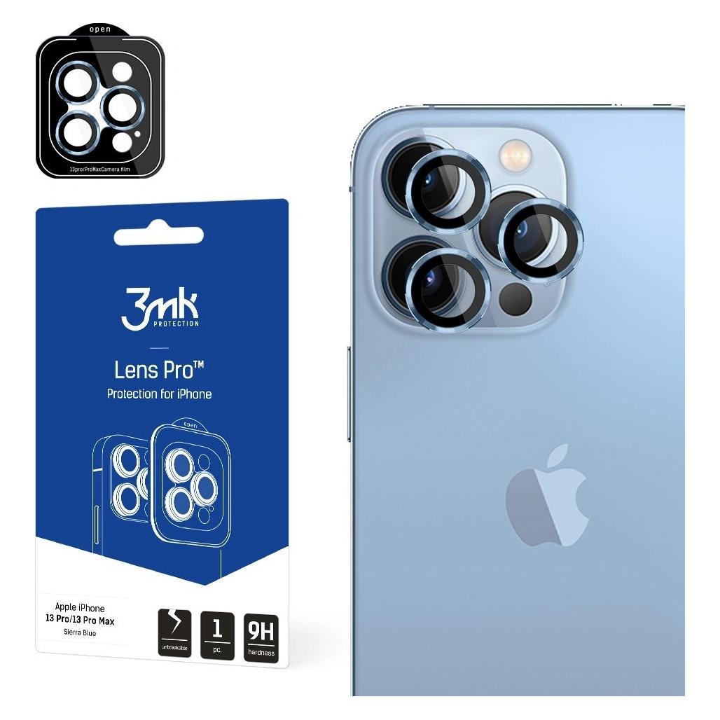 3MK iPhone 13 Pro/13 Pro Max - Lens Protection Pro (1 Stk., Apple iPhone 13 Pro, Apple iPhone 13 Pro Max) (3mk Lens Protection Pro Sierra Blue(1)-0)