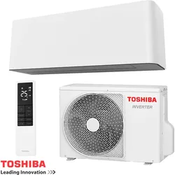 Inverter-Klimaanlage Toshiba Shorai RAS-B22P2KVSG-E + RAS-22P2AVSG-E, Weiß / 21 000 BTU
