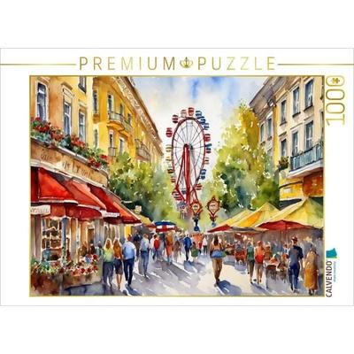 CALVENDO Puzzle Wiener Prater | 1000 Teile Lege-Größe 64x48cm Foto-Puzzle für glückliche Stunden
