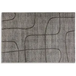 Astra Teppich Samoa D.252 C.005 Linien grau 200x290 cm
