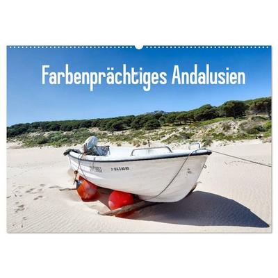 Farbenprächtiges Andalusien (Wandkalender 2027 DIN A2 quer), CALVENDO Monatskalender