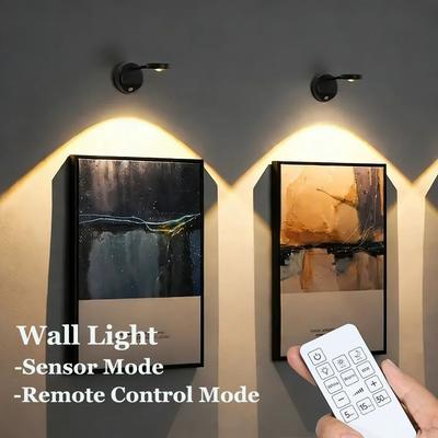 Uplift Essentials Intelligent Human Sensing Wireless LED Art Spotlight white 1200mah