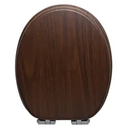 Glacera WC-Sitz MDF Walnuss 2073