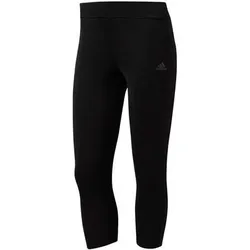 ADIDAS Damen Lauftights "Response" 3/4-Länge, Größe XS in Schwarz Schwarz
