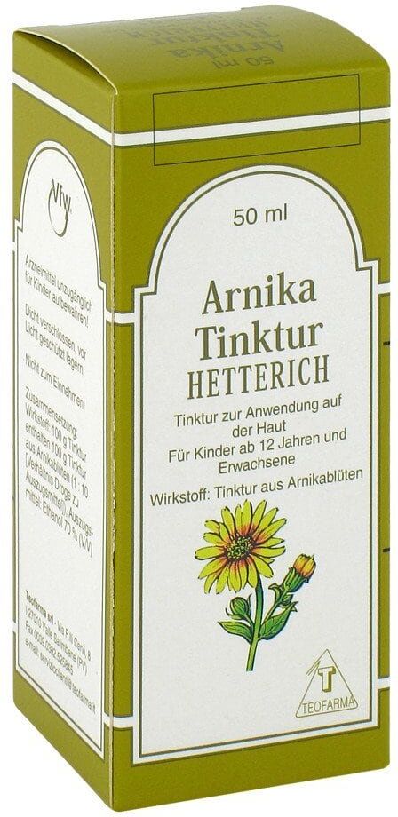 Arnikatinktur Hetterich 50ml