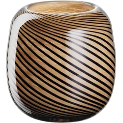 Vase FILO COLORI (LBH 16x16x17,20 cm) - braun - LBH 16x16x17,20 cm