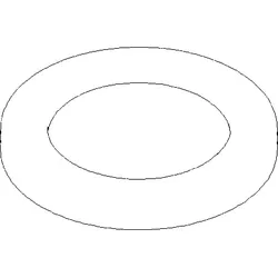 Dornbracht Rosette D55 mm 092790001-10 weiß matt