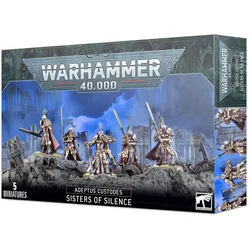Games Workshop Warhammer 40.000 - Adeptus Custodes Sisters of Silence (Kunststoff)